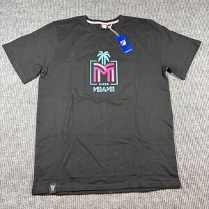 MLS Shirt Men's L Inter Miami CF Quintessential Heavy Relaxed Tee Black NWT